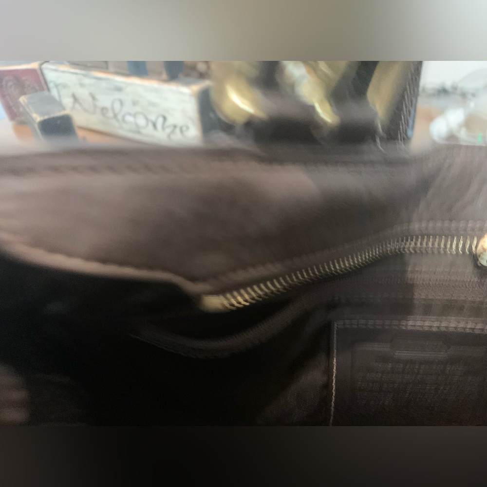 Coach Brown Leather Shoulder Bag - Picture 7 of 10
